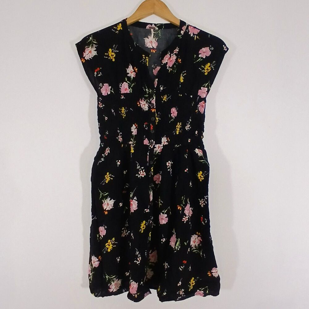 Free People Floral Dress M Boho